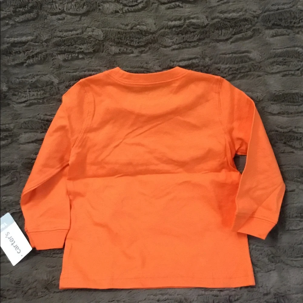 🪷 NWT Halloween Pumpkin Shirt Size 18m